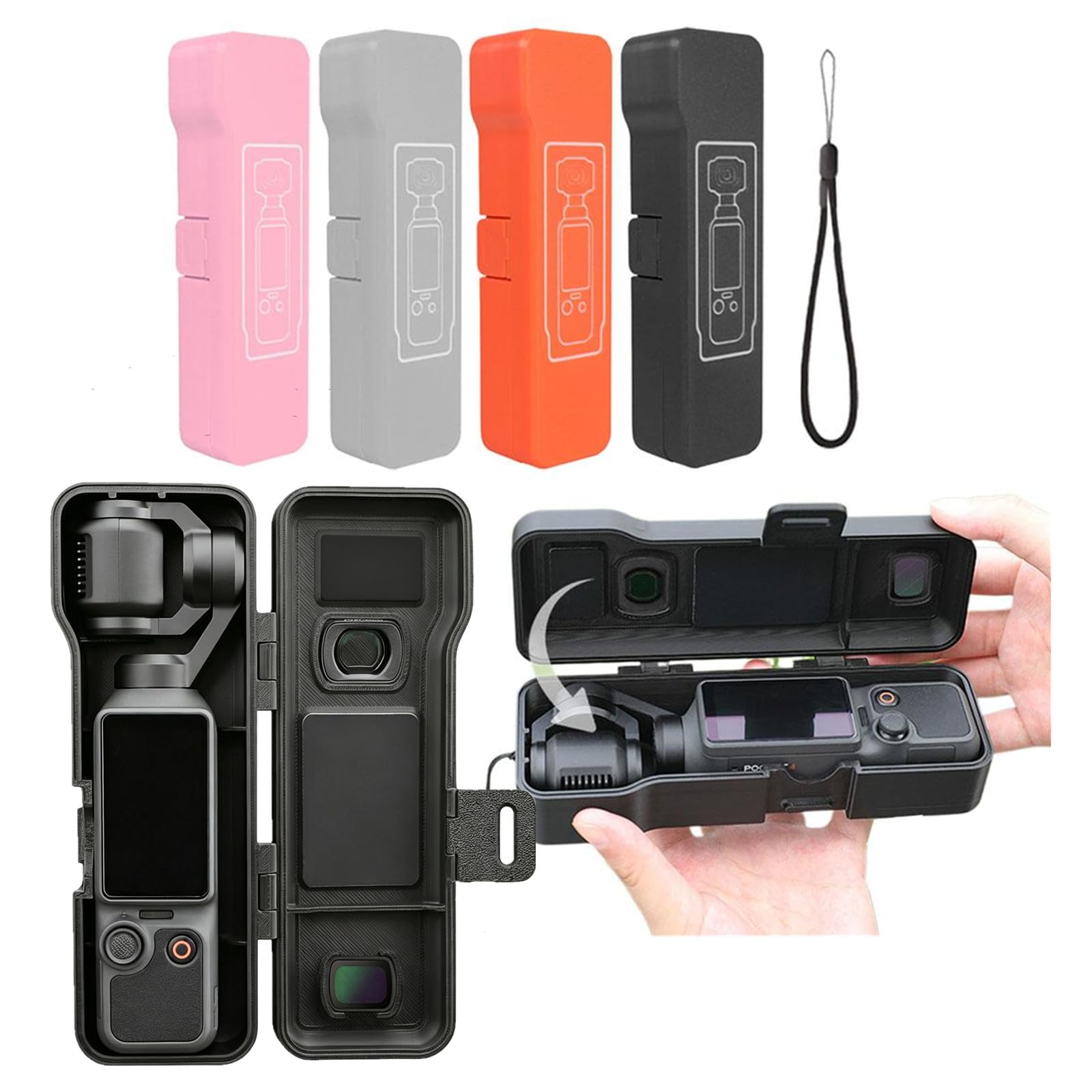 Amazon | For DJI Osmo Pocket 4 専用 ケース ハード収納ボックス